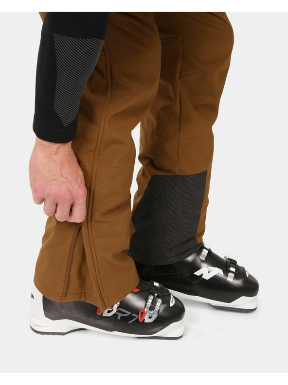 Kilpi Мъжки софтшел ски панталони Kilpi RHEA-M Кафяво