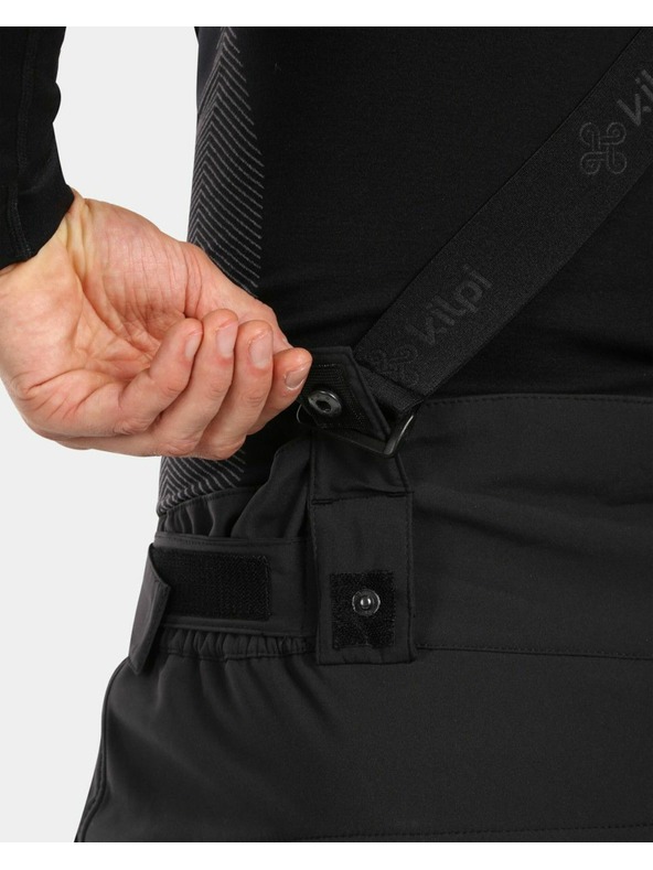 Kilpi Мъжки ски панталони от софтшел Kilpi RHEA-M Black
