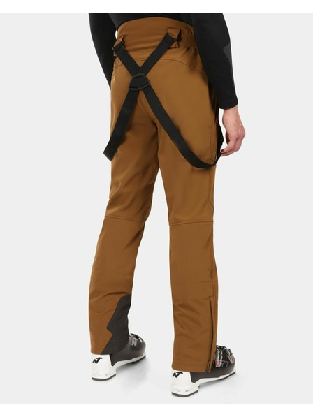 Kilpi Мъжки софтшел ски панталони Kilpi RHEA-M Кафяво