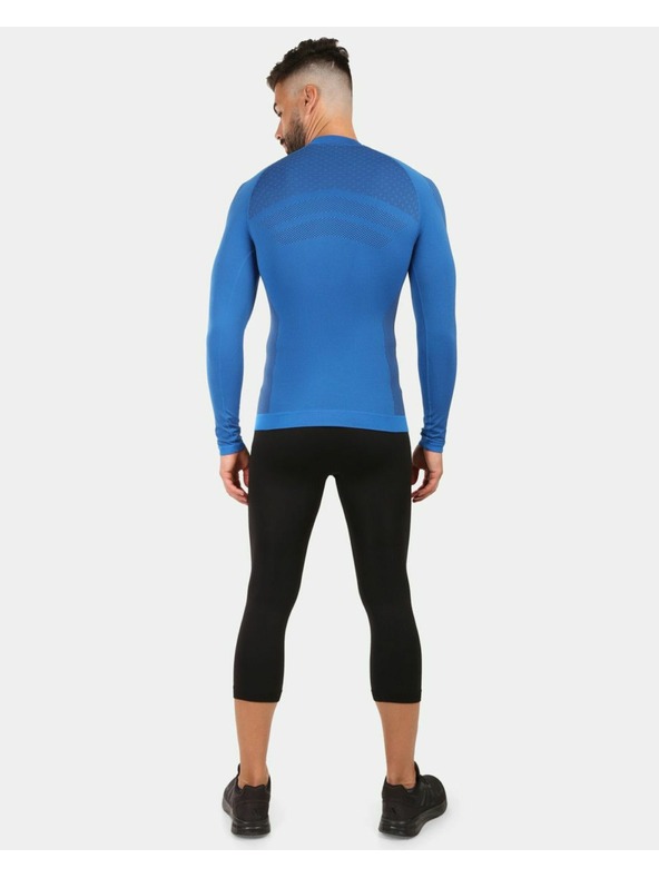Kilpi Мъжка безшевна термо тениска с дълъг ръкав Kilpi NATHAN-M Синя