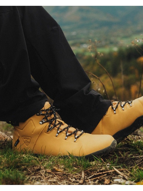 Kilpi Унисекс високи outdoorови barefoot обувки Kilpi BARE HIGH WP-U Бежово