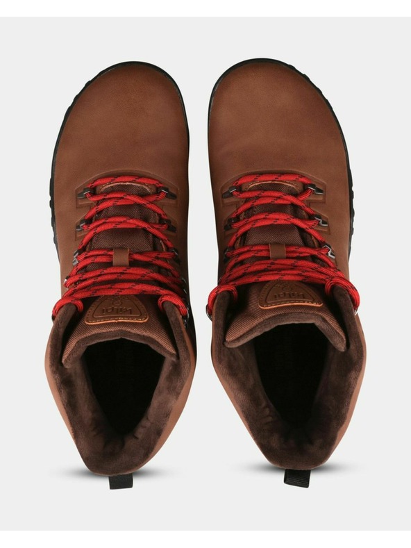 Kilpi Унисекс високи outdoorови barefoot обувки Kilpi BARE HIGH WP-U Кафяво