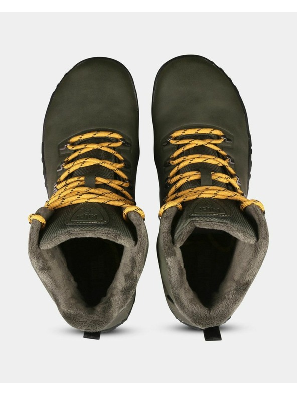 Kilpi Унисекс високи outdoorови barefoot обувки Kilpi BARE HIGH WP-U Тъмнозелено