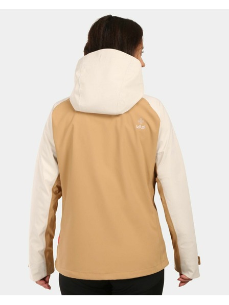 Kilpi Дамско хардшел яке Kilpi TRINITY-W Бежово