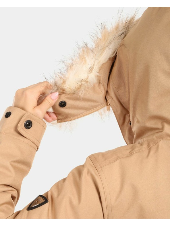 Kilpi Дамско зимно палто Kilpi PERU-W Бежово