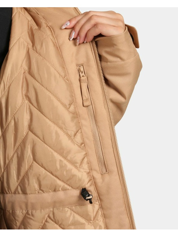 Kilpi Дамско зимно палто Kilpi PERU-W Бежово