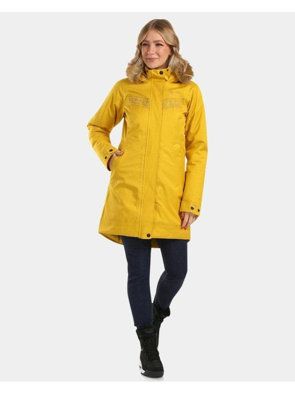 Kilpi Дамско зимно палто Kilpi PERU-W Gold