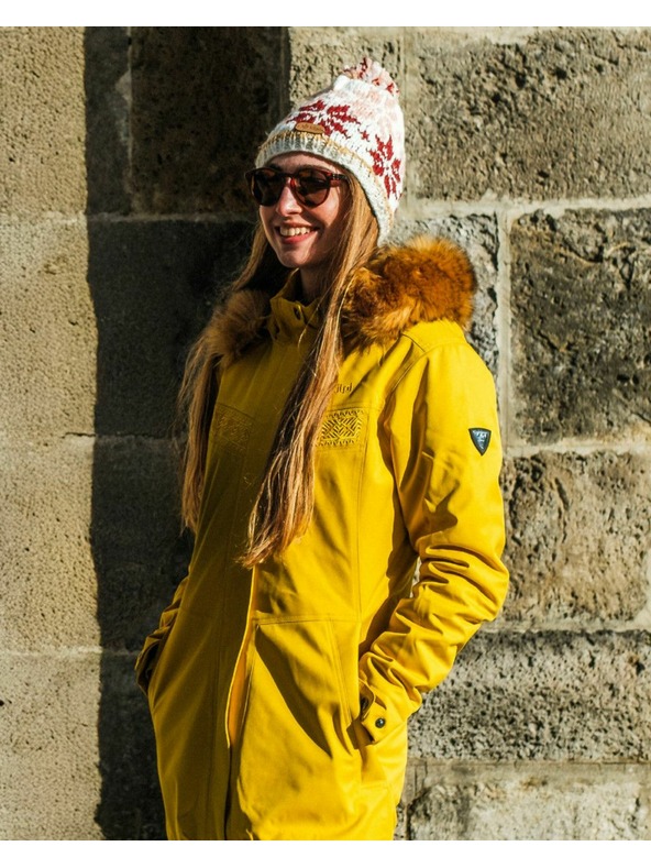 Kilpi Дамско зимно палто Kilpi PERU-W Gold