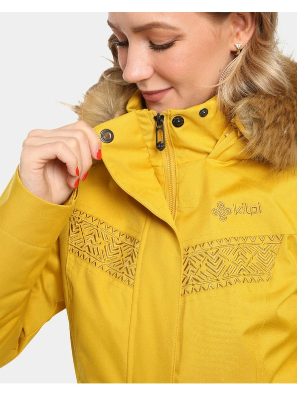 Kilpi Дамско зимно палто Kilpi PERU-W Gold
