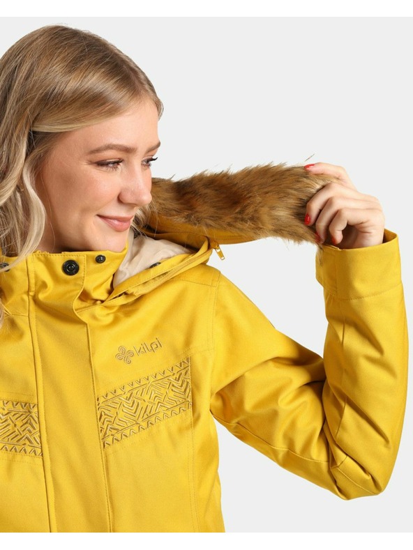 Kilpi Дамско зимно палто Kilpi PERU-W Gold