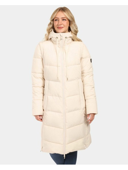Kilpi Дамско подплатено палто Kilpi SALI-W Бежово