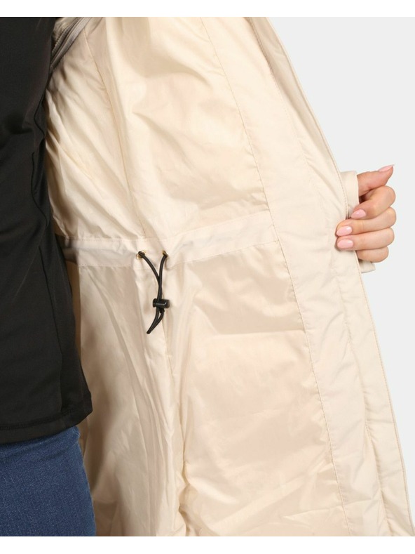 Kilpi Дамско подплатено палто Kilpi SALI-W Бежово