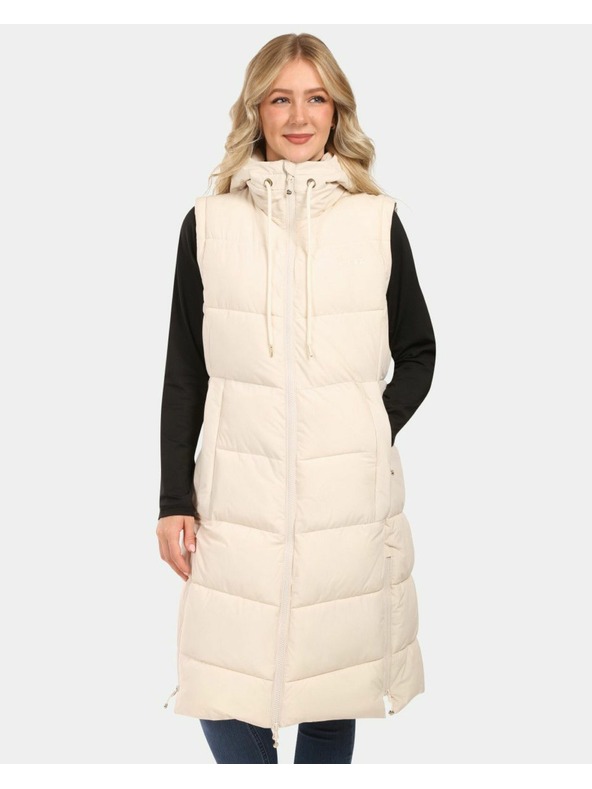 Kilpi Дамско подплатено палто Kilpi SALI-W Бежово
