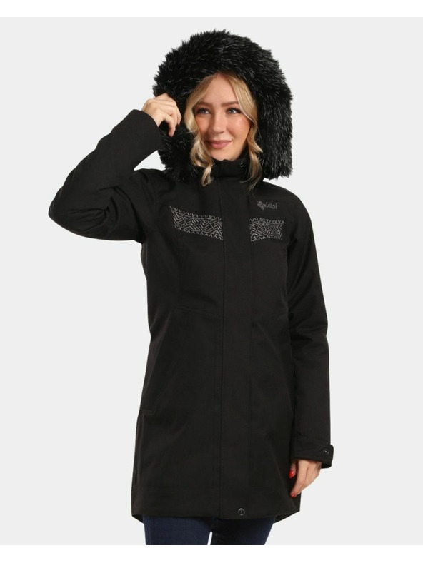 Kilpi Дамско зимно палто Kilpi PERU-W Black