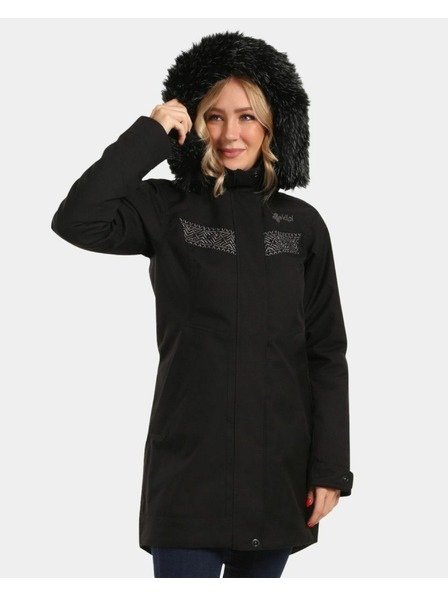 Kilpi Дамско зимно палто Kilpi PERU-W Black
