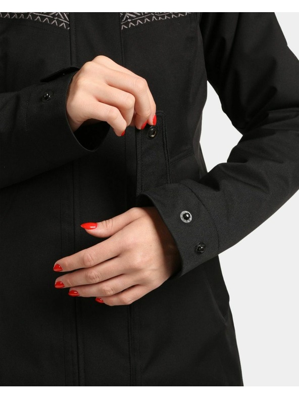 Kilpi Дамско зимно палто Kilpi PERU-W Black