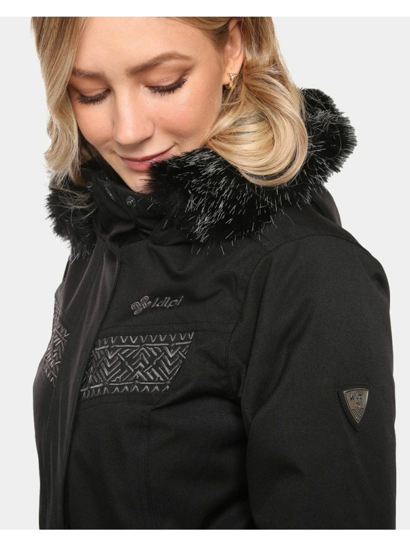 Kilpi Дамско зимно палто Kilpi PERU-W Black