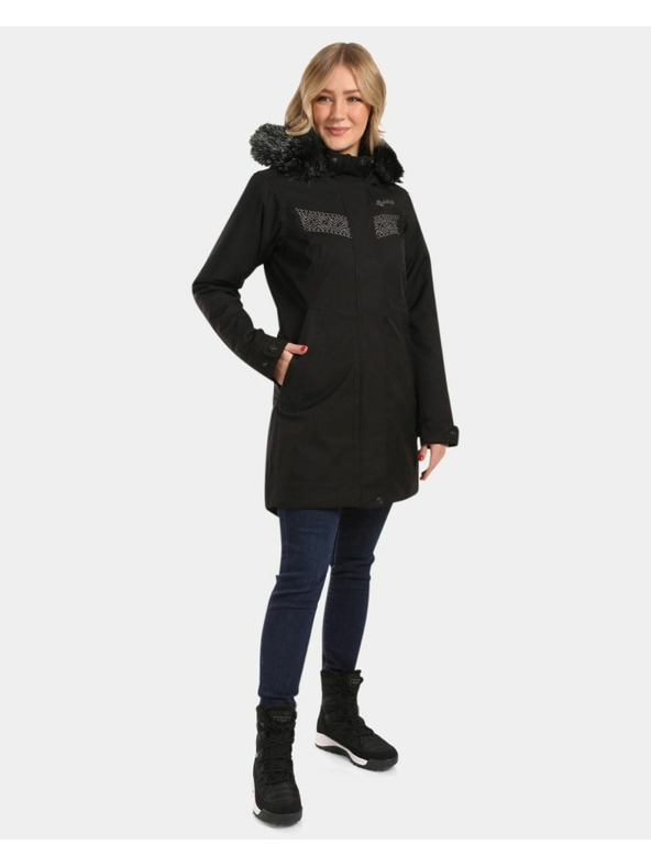 Kilpi Дамско зимно палто Kilpi PERU-W Black