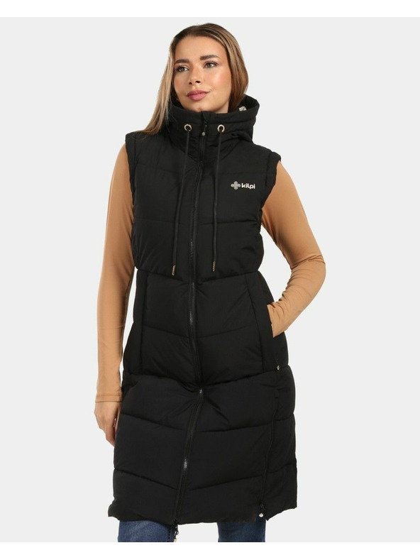 Kilpi Дамско подплатено палто Kilpi SALI-W Черно