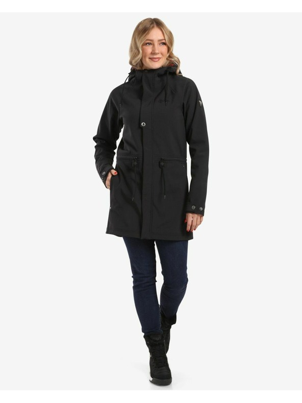 Kilpi Дамско софтшел палто Kilpi LASIKA-W Black