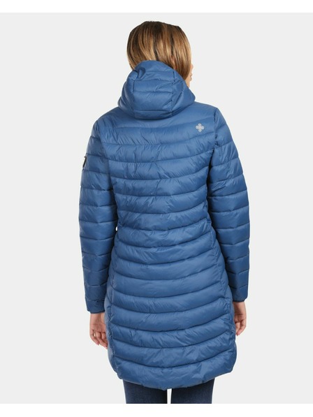 Kilpi Дамско подплатено палто Kilpi LEILA-W Тъмно синьо
