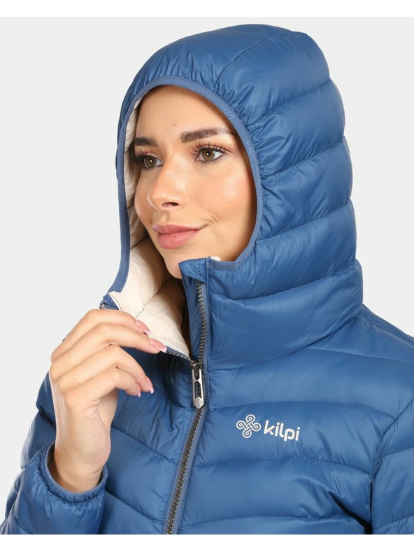 Kilpi Дамско подплатено палто Kilpi LEILA-W Тъмно синьо