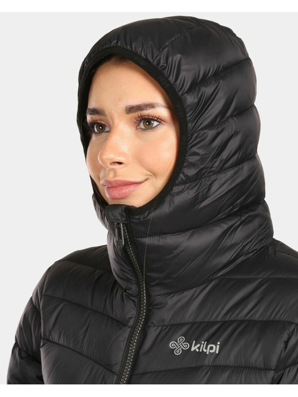 Kilpi Дамско подплатено палто Kilpi LEILA-W Черно