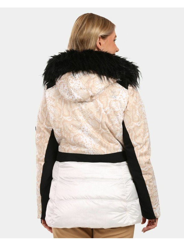 Kilpi Дамско ски яке с вградено отопление Kilpi LENA-W Бяло