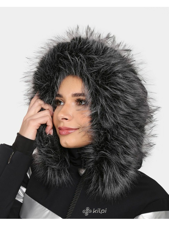 Kilpi Дамско луксозно ски яке Kilpi LTD ASTER-W Черно