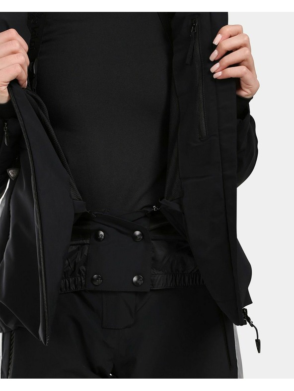 Kilpi Дамско луксозно ски яке Kilpi LTD ASTER-W Черно