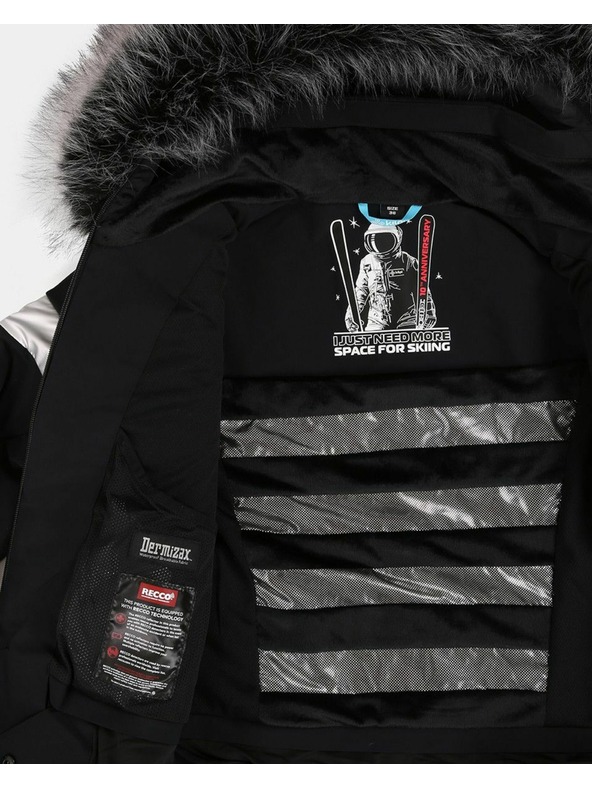 Kilpi Дамско луксозно ски яке Kilpi LTD ASTER-W Черно