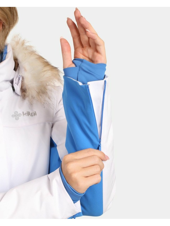 Kilpi Дамско ски яке Kilpi CARRIE-W Бяло