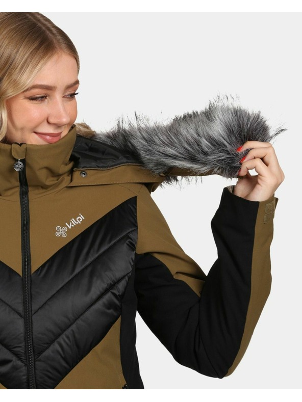 Kilpi Дамско ски яке Kilpi LIN-W Khaki
