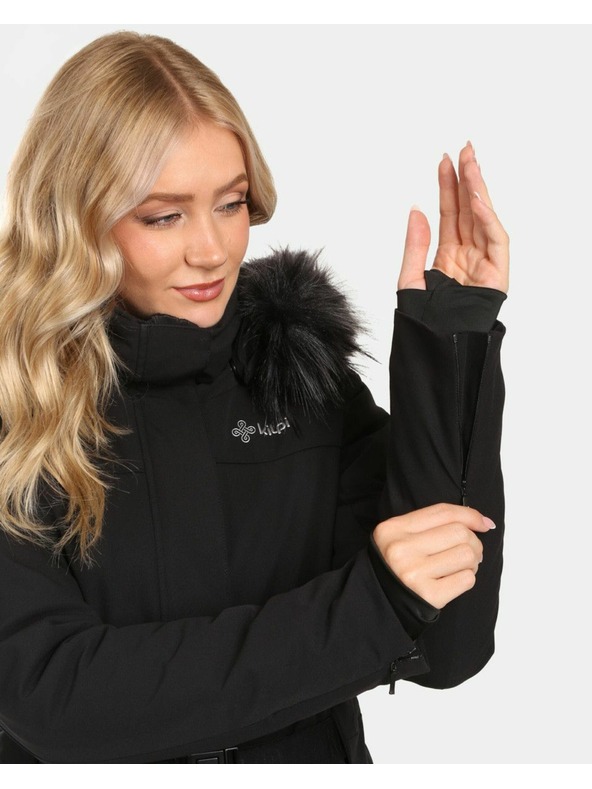 Kilpi Дамско ски яке Kilpi CARRIE-W Черно