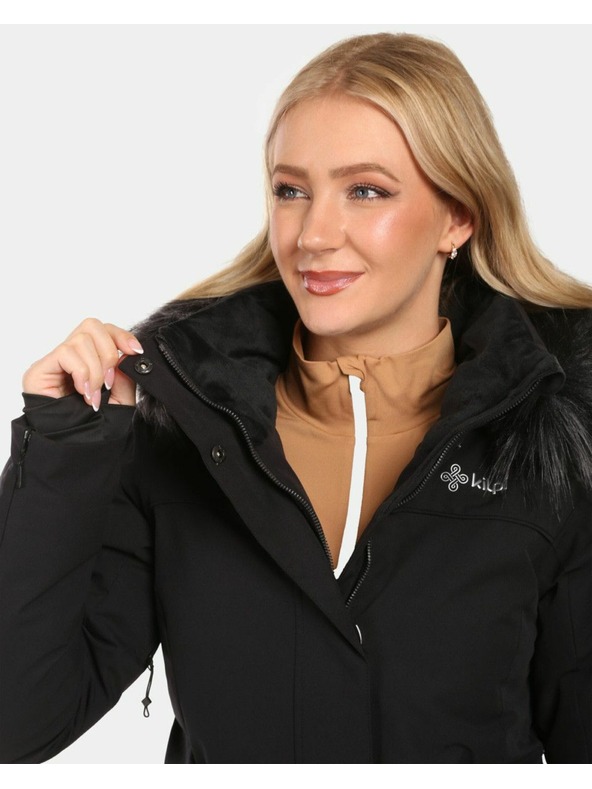 Kilpi Дамско ски яке Kilpi CARRIE-W Черно