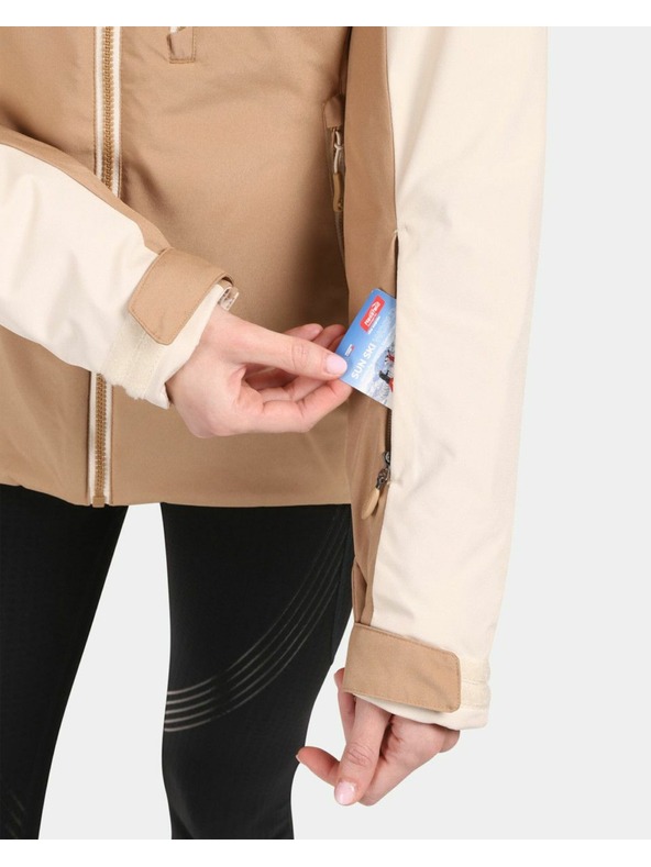 Kilpi Kilpi FLIP-W Дамско ски яке Beige