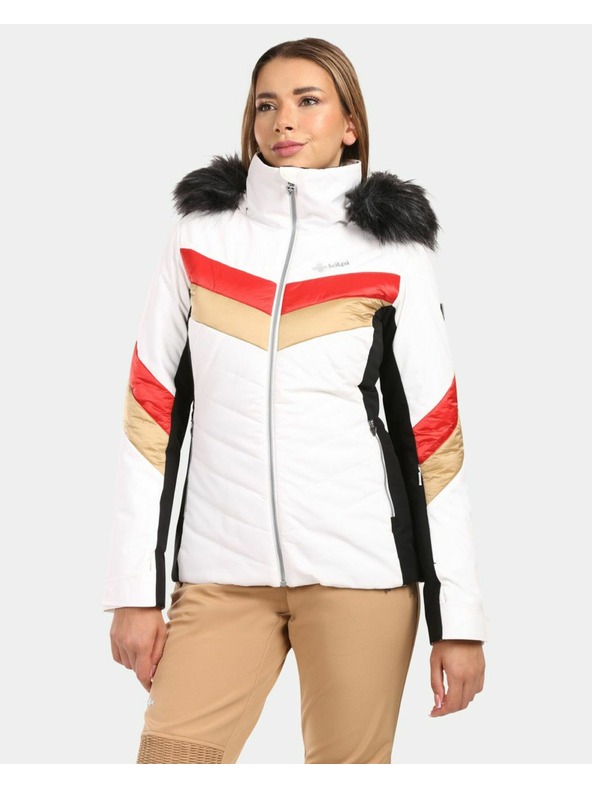 Kilpi Дамско ски яке Kilpi LIN-W Бяло