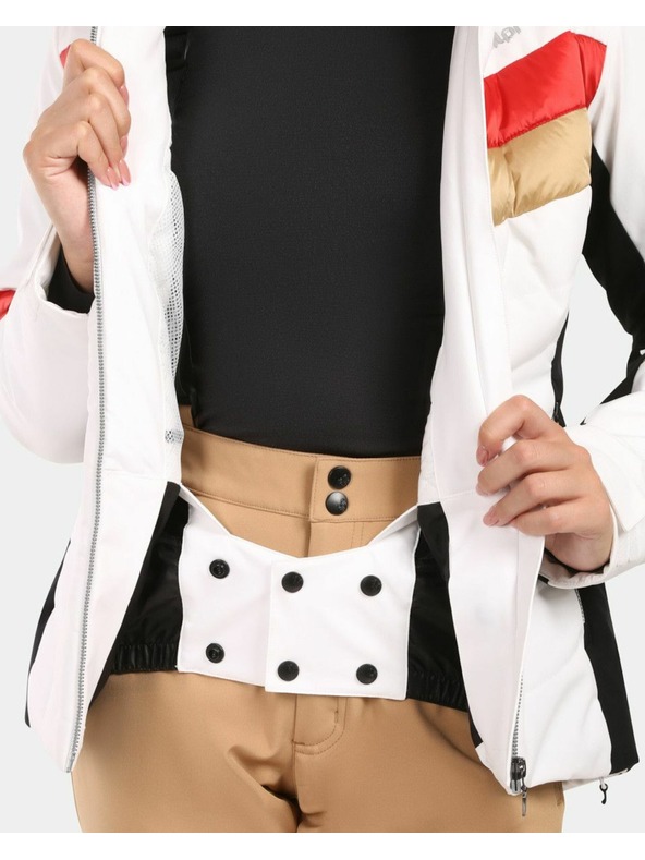 Kilpi Дамско ски яке Kilpi LIN-W Бяло