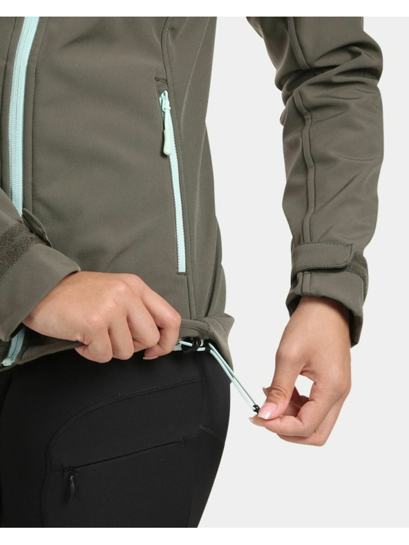 Kilpi Kilpi RAVIA-W Дамско софтшел яке тъмнозелено