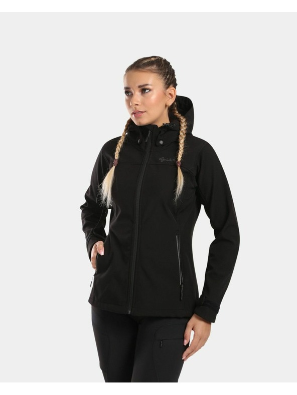 Kilpi Дамско яке Kilpi RAVIA-W Softshell Black