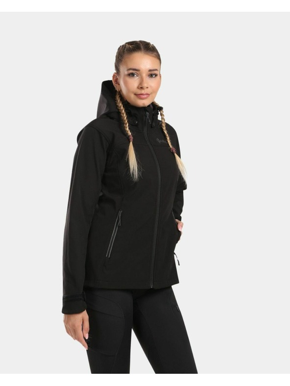Kilpi Дамско яке Kilpi RAVIA-W Softshell Black