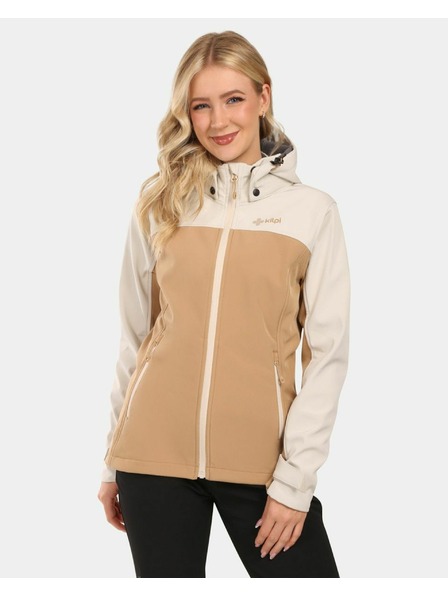 Kilpi Дамско яке Kilpi RAVIA-W Softshell Jacket Beige