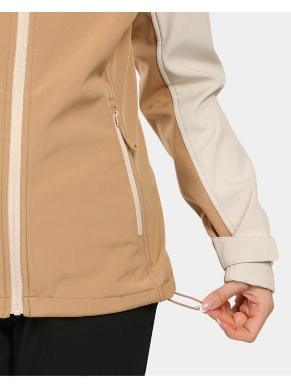 Kilpi Дамско яке Kilpi RAVIA-W Softshell Jacket Beige