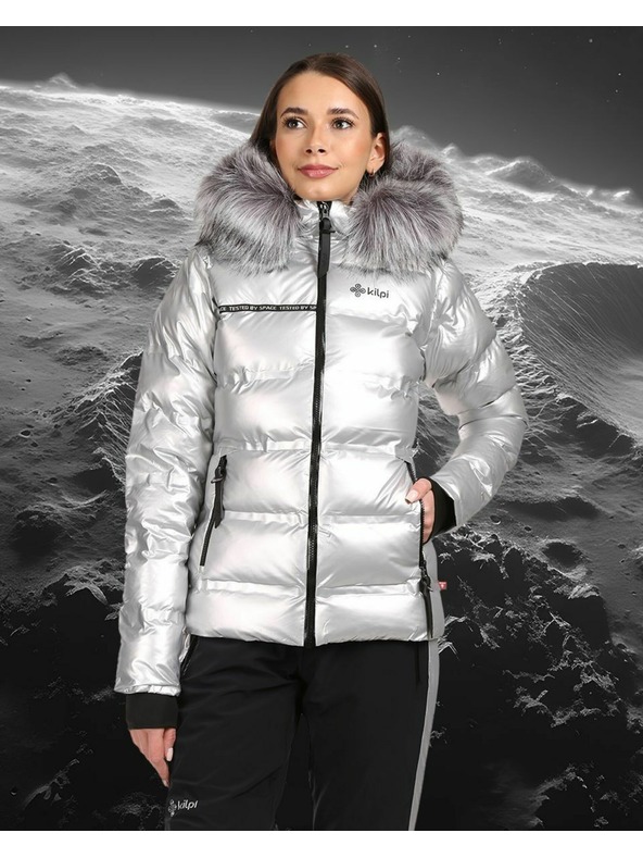 Kilpi Дамско сребристо зимно яке Kilpi LTD SIRIUS-W Сребристо