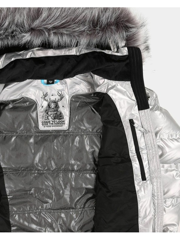 Kilpi Дамско сребристо зимно яке Kilpi LTD SIRIUS-W Сребристо