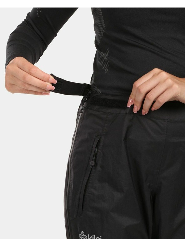 Kilpi Дамски водоустойчиви hardshell панталон Kilpi ALPIN-W Черен