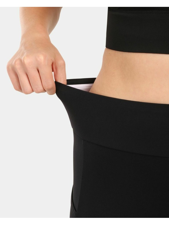 Kilpi Дамски спортни легинси Kilpi ALEXO-W Черно