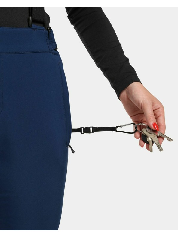 Kilpi Дамски ски панталони от софтшел Kilpi RHEA-W Dark Blue