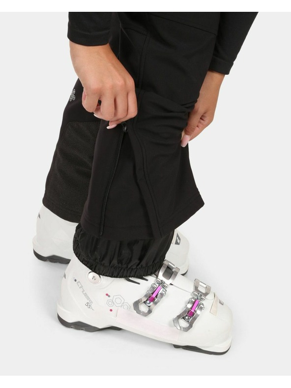 Kilpi Дамски ски панталони от софтшел Kilpi RHEA-W Black