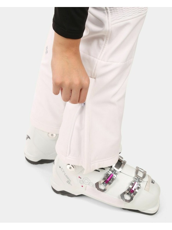 Kilpi Дамски ски панталони от софтшел Kilpi DIONE-W White